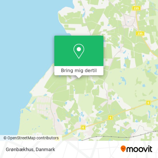 Grønbækhus kort