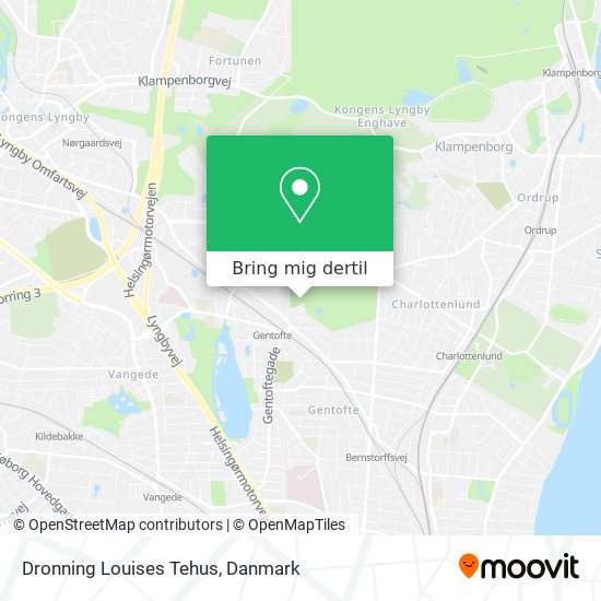 Dronning Louises Tehus kort