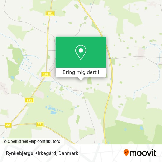 Rynkebjergs Kirkegård kort