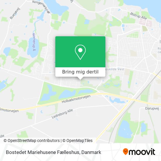 Bostedet Mariehusene Fælleshus kort