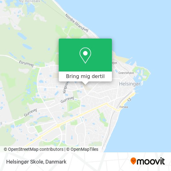 Helsingør Skole kort
