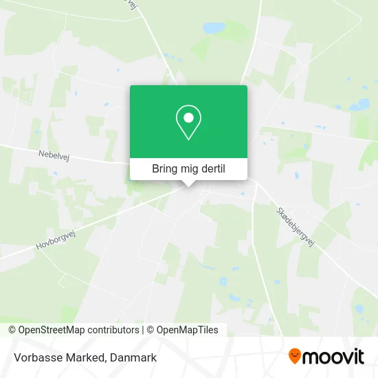 Vorbasse Marked kort