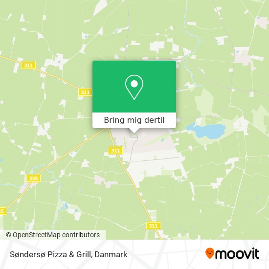 Søndersø Pizza & Grill kort