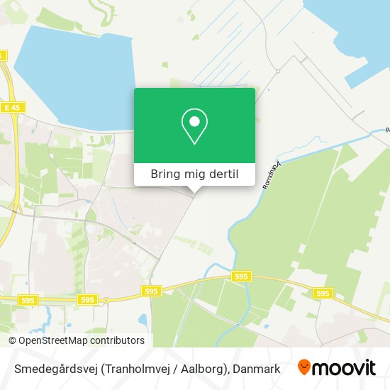 Smedegårdsvej (Tranholmvej / Aalborg) kort