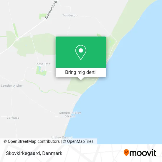 Skovkirkegaard kort