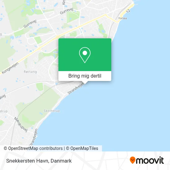 Snekkersten Havn kort