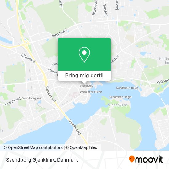 Svendborg Øjenklinik kort