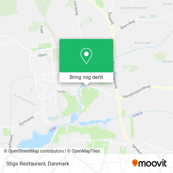 Stigs Restaurant kort