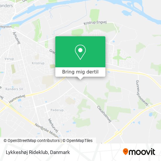 Lykkeshøj Rideklub kort
