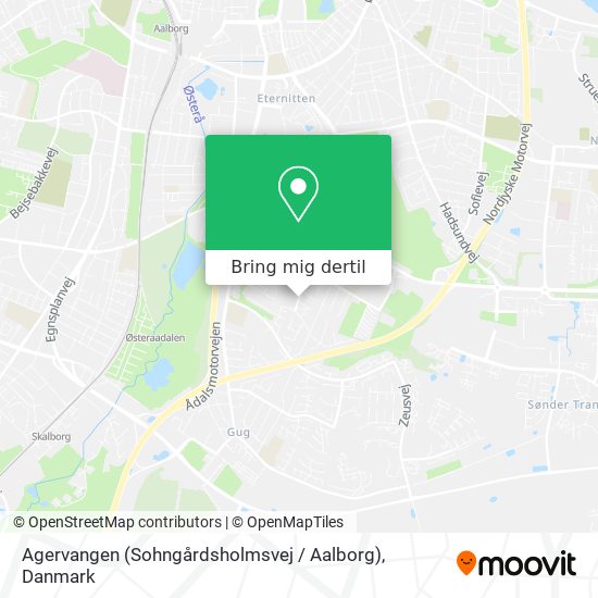 Agervangen (Sohngårdsholmsvej / Aalborg) kort