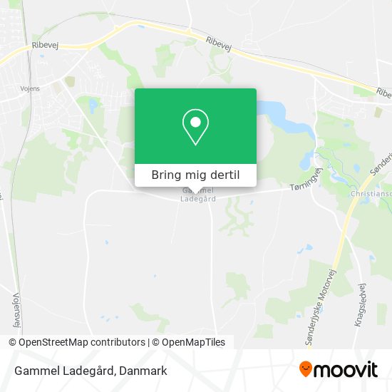 Gammel Ladegård kort