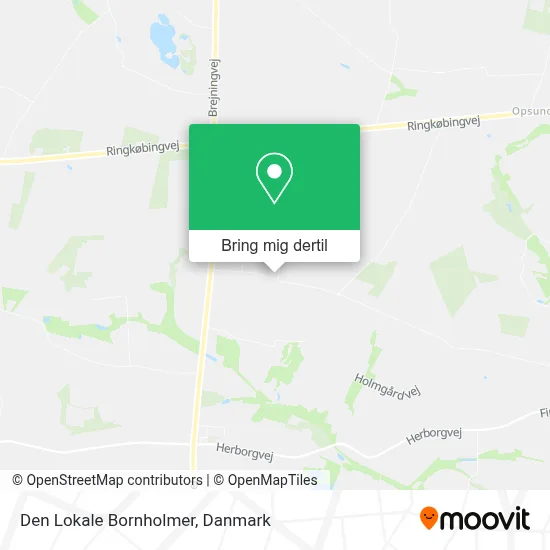 Den Lokale Bornholmer kort