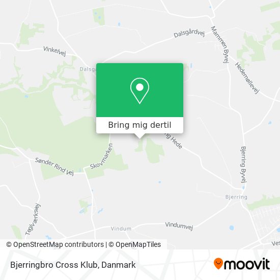 Bjerringbro Cross Klub kort