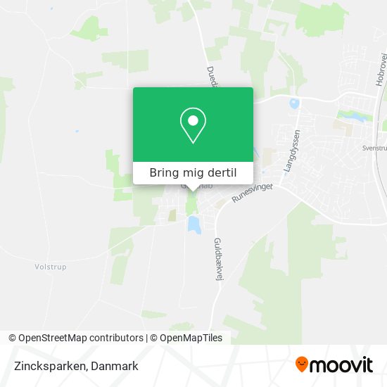 Zincksparken kort