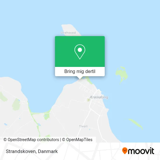 Strandskoven kort