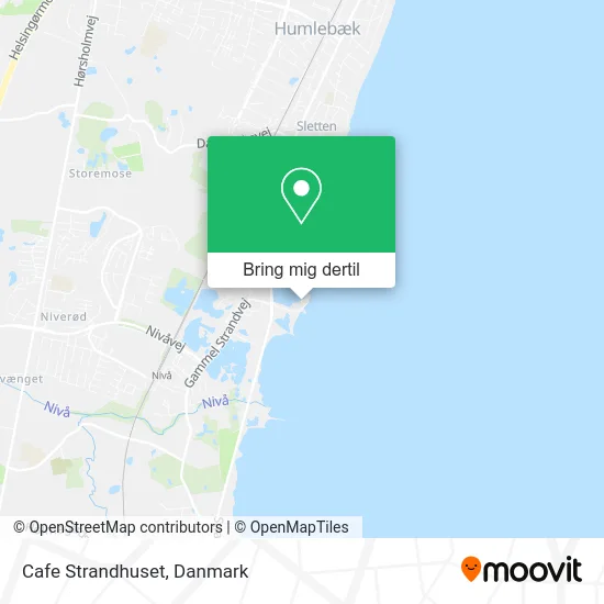 Cafe Strandhuset kort