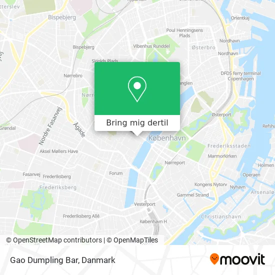 Gao Dumpling Bar kort