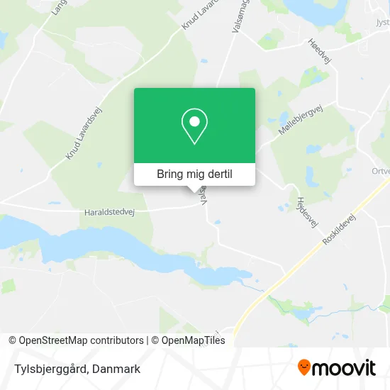 Tylsbjerggård kort