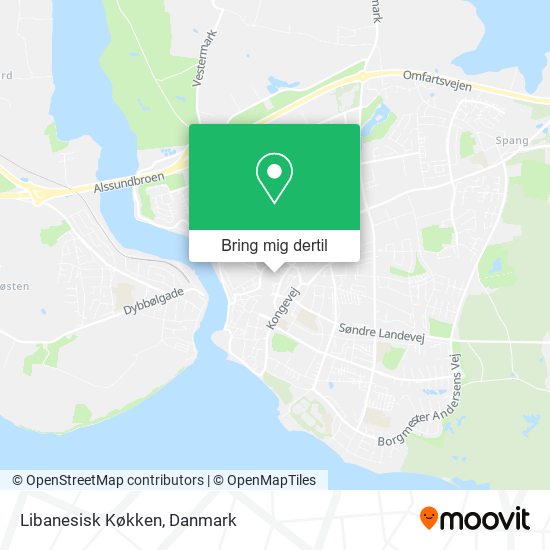 Libanesisk Køkken kort