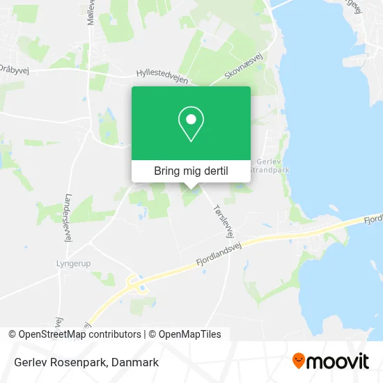 Gerlev Rosenpark kort