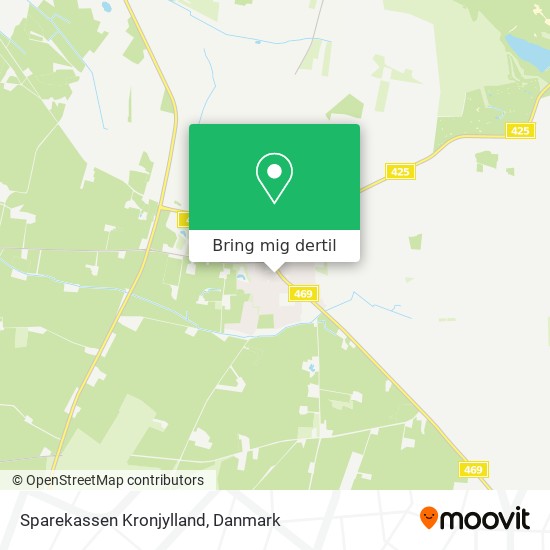 Sparekassen Kronjylland kort