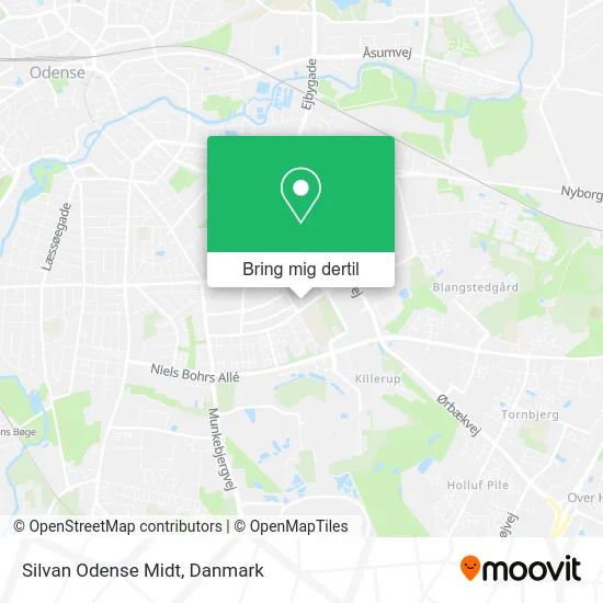 Silvan Odense Midt kort
