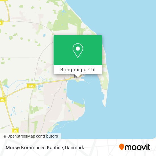 Morsø Kommunes Kantine kort