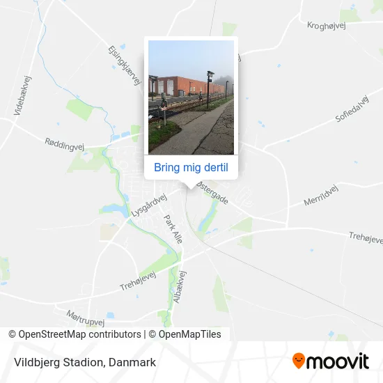 Vildbjerg Stadion kort