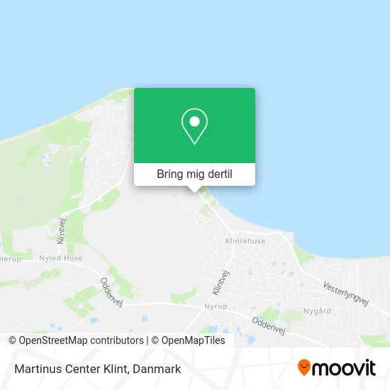Martinus Center Klint kort