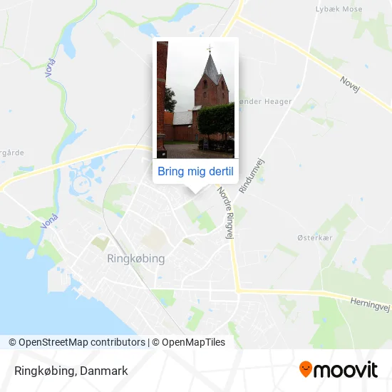 Ringkøbing kort