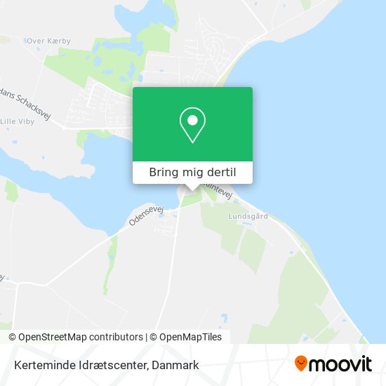 Kerteminde Idrætscenter kort