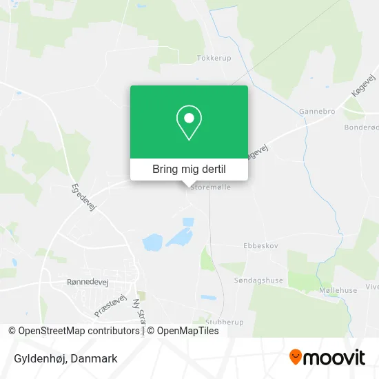 Gyldenhøj kort