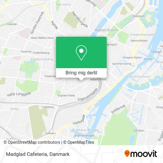 Madglad Cafeteria kort