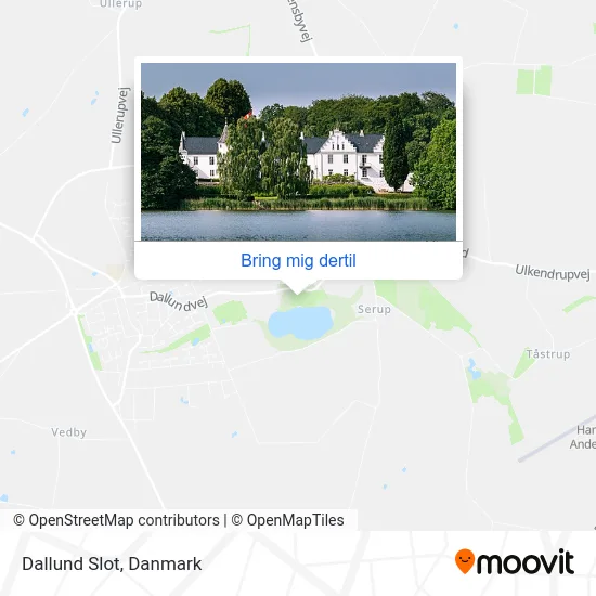 Dallund Slot kort