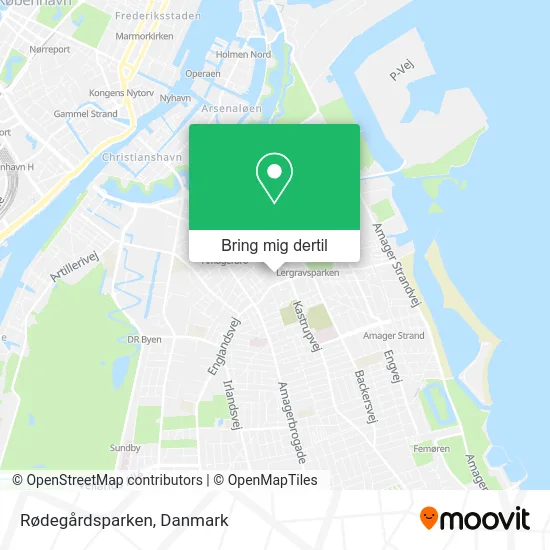 Rødegårdsparken kort