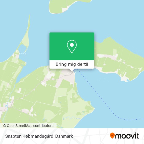 Snaptun Købmandsgård kort