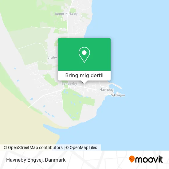 Havneby Engvej kort
