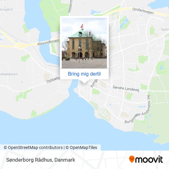 Sønderborg Rådhus kort