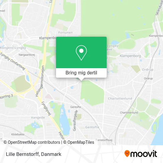 Lille Bernstorff kort