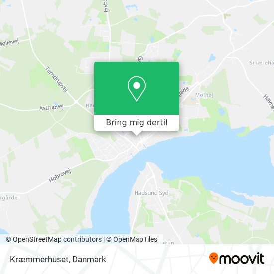 Kræmmerhuset kort