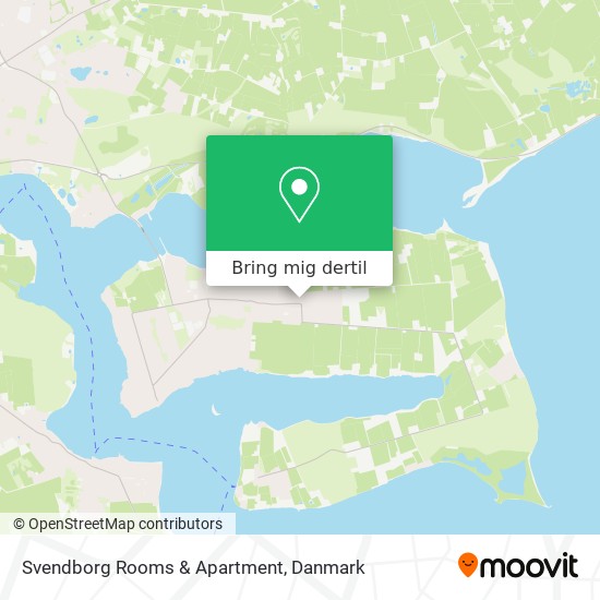 Svendborg Rooms & Apartment kort