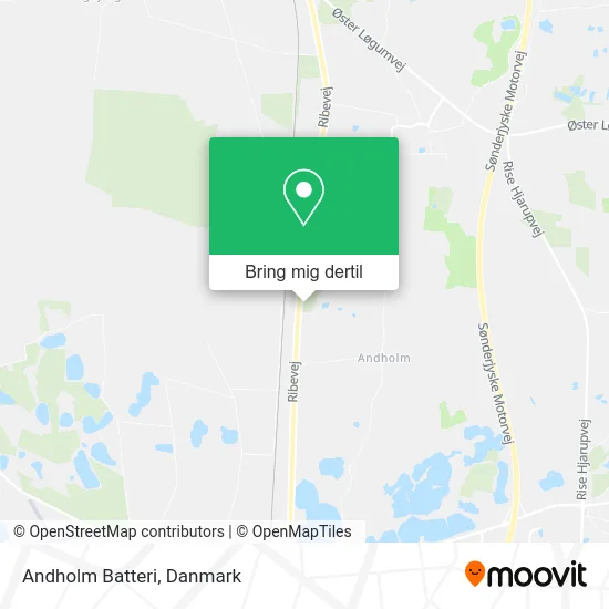 Andholm Batteri kort