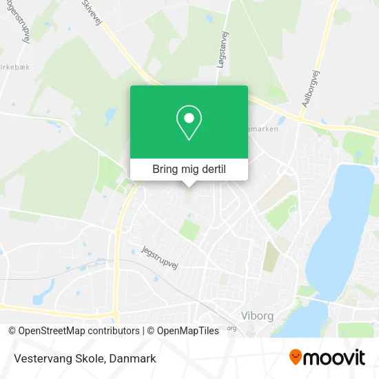 Vestervang Skole kort