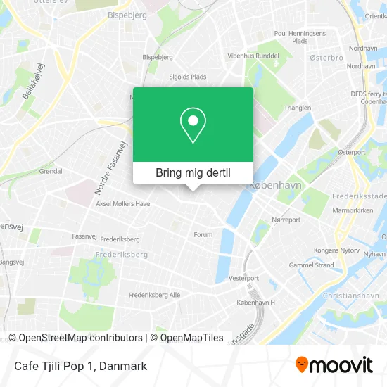 Cafe Tjili Pop 1 kort