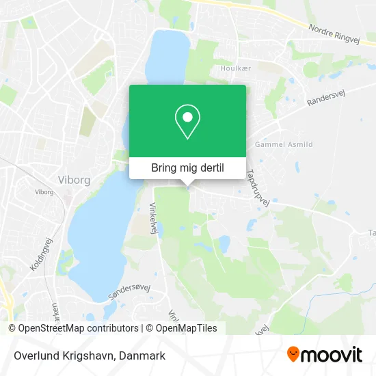 Overlund Krigshavn kort