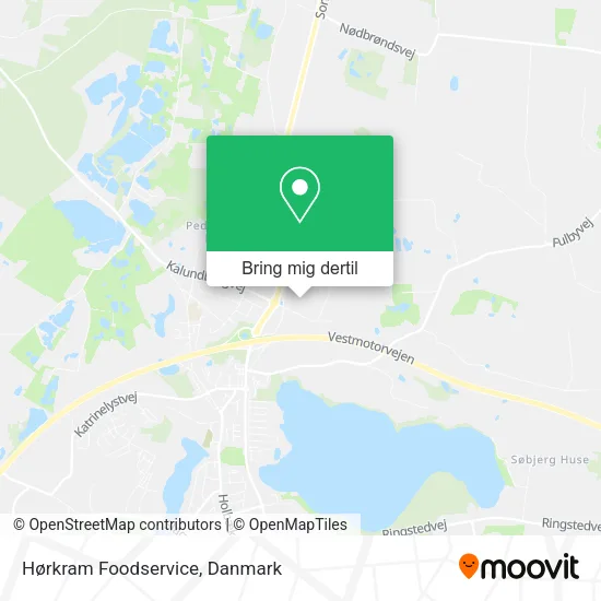 Hørkram Foodservice kort