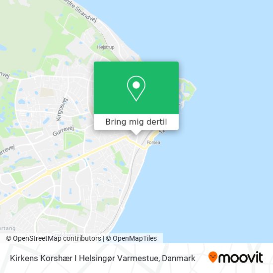 Kirkens Korshær I Helsingør Varmestue kort