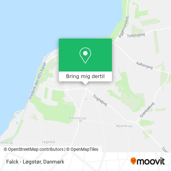 Falck - Løgstør kort