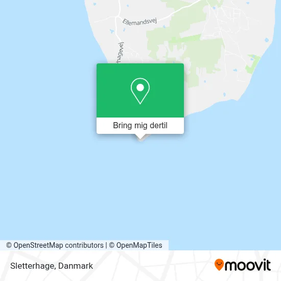 Sletterhage kort