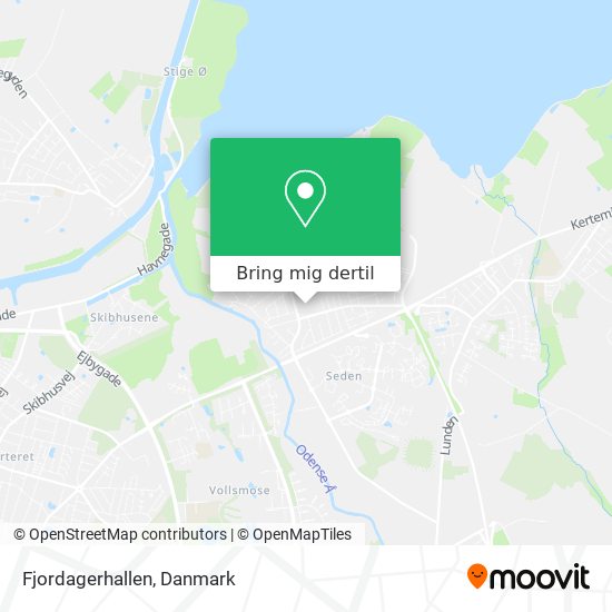 Fjordagerhallen kort